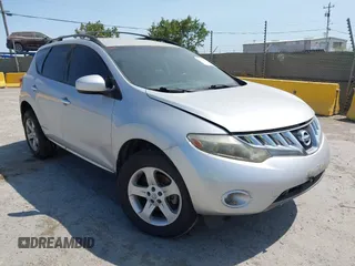2010 Nissan Murano SL z VIN JN8AZ1MU5AW007610, wystawiony jako IAAI lot #42576800 z przebiegiem 124 098 mil mil oraz . Historia ofert i sprzedaży dostępna na DreamBid. Obrazek 1.