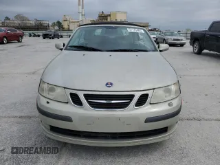 2006 Saab 9-3 with VIN YS3FD75Y466001592, listed as a Copart auction lot 51173465 with 160,026 mi miles and Salvage Title. Bid and sale history available at carsss.com. Image 5.