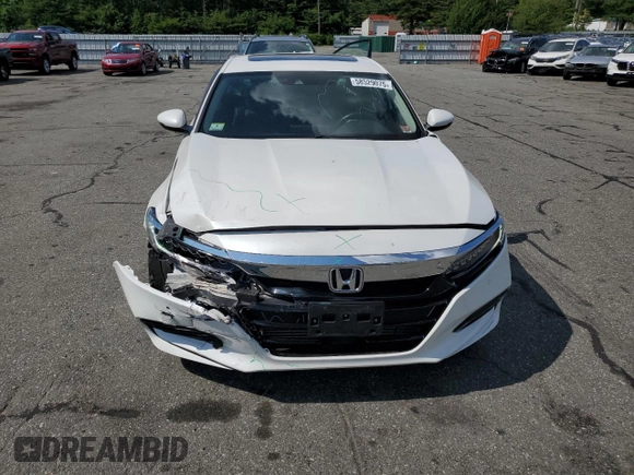 2018 Honda Accord Touring with VIN 1HGCV2F95JA014750, listed as a Copart auction lot 58529075 with 39,591 mi miles and Salvage title. Bid and sale history available at DreamBid. Image 5.