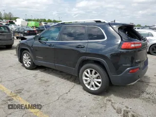 2016 Jeep Cherokee Limited with VIN 1C4PJMDS9GW267854, listed as a Copart auction lot 55031185 with 151,444 mi miles and Salvage title. Bid and sale history available at DreamBid. Image 2.