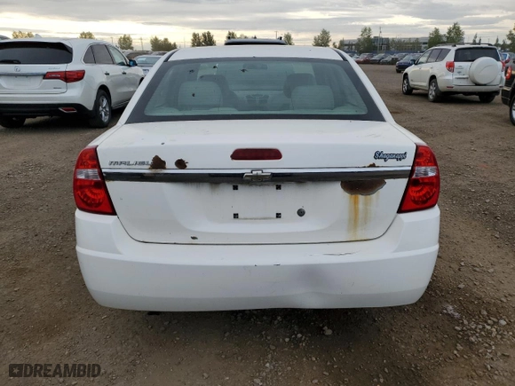 2005 Chevrolet Malibu with VIN 1G1ZS52F25F250126, listed as a Copart auction lot 69082164 with 213,259 mi miles and Salvage Title. Bid and sale history available at carsss.com. Image 6.