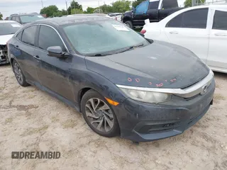 2018 Honda Civic Sedan EX with VIN 2HGFC2F72JH538960, listed as a IAAI auction lot 41965285 with 1 mi miles. Bid and sale history available at carsss.com. Image 1.