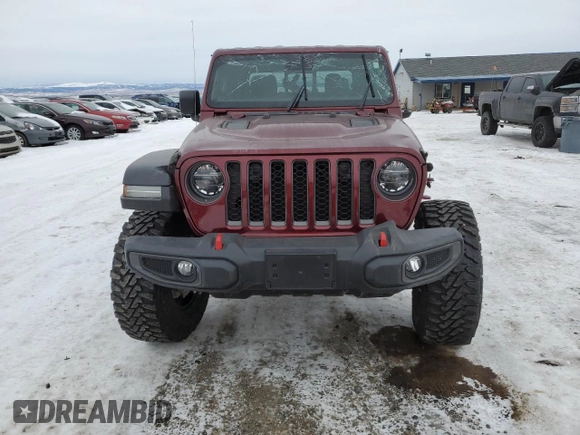 2021 Jeep Gladiator Rubicon с VIN 1C6JJTBG9ML518410, выставлен на аукционе Copart как лот 88878345 с пробегом 7 658 миль миль и Списание • Salvage title. История ставок и продаж доступна на DreamBid. Изображение 5.