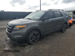 2015 Ford Explorer Sport z VIN 1FM5K8GT8FGB48021, wystawiony jako Copart lot #62236845 z przebiegiem 153 593 mil mil oraz Czysty tytuł • Clean title. Historia ofert i sprzedaży dostępna na DreamBid. Obrazek 1.