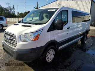2015 Ford Transit XL with VIN 1FBZX2ZMXFKA38826, listed as a Copart auction lot 78449744 with 177,284 mi miles and Salvage Title. Bid and sale history available at DreamBid. Image 1.