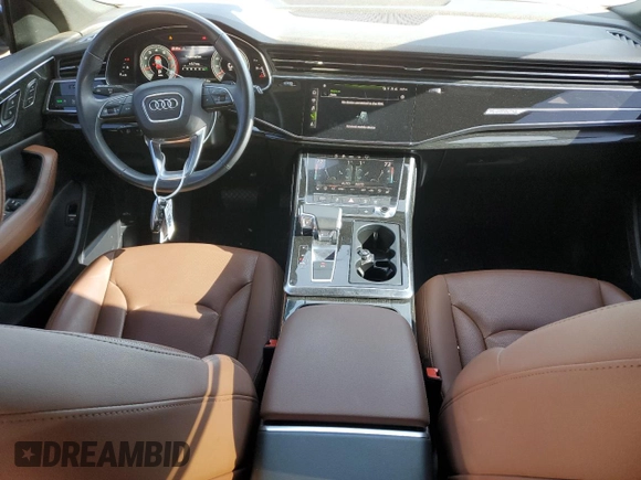 2022 Audi Q8 Premium Plus with VIN WA1EVBF13ND009465, listed as a Copart auction lot 76767644 with 49,868 mi miles and Salvage Title. Bid and sale history available at carsss.com. Image 8.