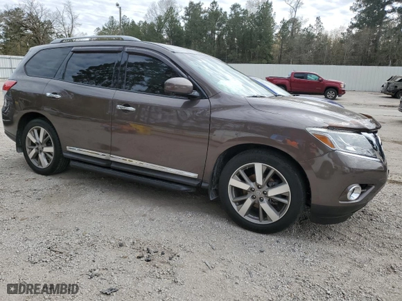 2016 Nissan Pathfinder S with VIN 5N1AR2MN3GC651039, listed as a Copart auction lot 89133865 with 64,475 mi miles and Salvage Title. Bid and sale history available at carsss.com. Image 4.