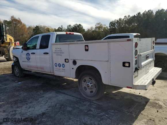 2016 Chevrolet Silverado 2500HD Work Truck with VIN 1GB2CUEG7GZ419129, listed as a Copart auction lot 75227383 with 107,143 mi miles and Salvage Title. Bid and sale history available at carsss.com. Image 2.