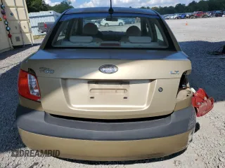 2009 Kia Rio LX with VIN KNADE223996521831, listed as a Copart auction lot 69126284 with 183,796 mi miles and Salvage Title. Bid and sale history available at DreamBid. Image 6.