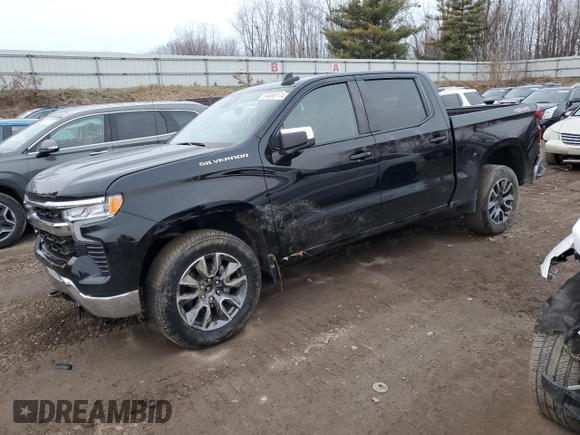 2023 Chevrolet Silverado 1500 LT with VIN 3GCPDKEK6PG263415, listed as a Copart auction lot 84868174 with 19,531 mi miles and Salvage Title. Bid and sale history available at carsss.com. Image 1.