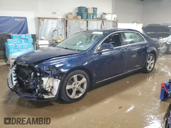 2011 Chevrolet Malibu 1LT with VIN 1G1ZC5EU2BF123461, listed as a Copart auction lot 50693745 with 135,757 mi miles and Salvage Title. Bid and sale history available at DreamBid. Image 1.