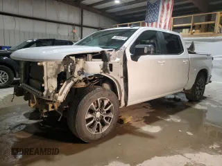 2020 Chevrolet Silverado 1500 LT with VIN 3GCPYDEK7LG252319, listed as a Copart auction lot 41632055 with 74,391 mi miles and Clean Title. Bid and sale history available at DreamBid. Image 1.