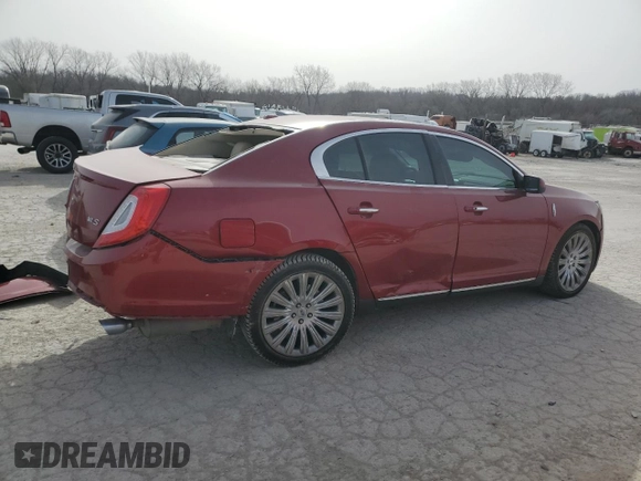 2013 Lincoln MKS z VIN 1LNHL9DK6DG613520, wystawiony jako Copart lot #49176965 z przebiegiem 89 594 mil mil oraz Szkoda całkowita • Salvage title. Historia ofert i sprzedaży dostępna na DreamBid. Obrazek 3.