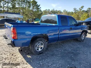 2003 Chevrolet Silverado 1500 Work Truck with VIN 2GCEC19X731407132, listed as a Copart auction lot 45886275 with 0 mi miles and Salvage Title. Bid and sale history available at carsss.com. Image 3.