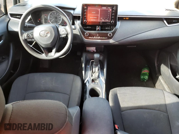 2021 Toyota Corolla LE with VIN JTDEPMAEXMJ173544, listed as a Copart auction lot 68386474 with 47,708 mi miles and Salvage Title. Bid and sale history available at carsss.com. Image 8.