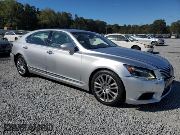 2014 Lexus LS 460 L z VIN JTHGL5EF2E5052609, wystawiony jako Copart lot #76527424 z przebiegiem 104 932 mil mil oraz Szkoda całkowita • Salvage title. Historia ofert i sprzedaży dostępna na DreamBid. Obrazek 4.