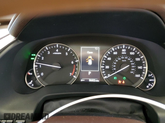 2016 Lexus RX 350 with VIN 2T2ZZMCA2GC009898, listed as a Copart auction lot 46246175 with 8,682 mi miles and Salvage Title. Bid and sale history available at carsss.com. Image 9.