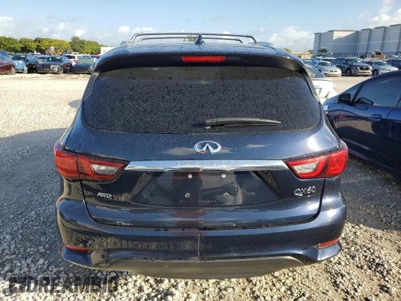 2020 Infiniti QX60 Luxe with VIN 5N1DL0MM9LC538281, listed as a Copart auction lot 77618334 with 130,337 mi miles and Non repairable. Bid and sale history available at DreamBid. Image 6.