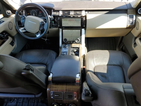 2020 Land Rover Range Rover HSE with VIN SALGS2RU5LA585658, listed as a Copart auction lot 73409474 with 64,340 mi miles and Salvage Title. Bid and sale history available at DreamBid. Image 8.