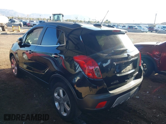 2016 Buick Encore with VIN KL4CJASB4GB652725, listed as a IAAI auction lot 41457095 with 20,884 mi miles and . Bid and sale history available at carsss.com. Image 3.