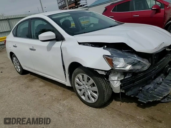 2019 Nissan Sentra S with VIN 3N1AB7AP1KY339588, listed as a Copart auction lot 51658815 with 91,338 mi miles and Salvage title. Bid and sale history available at DreamBid. Image 10.