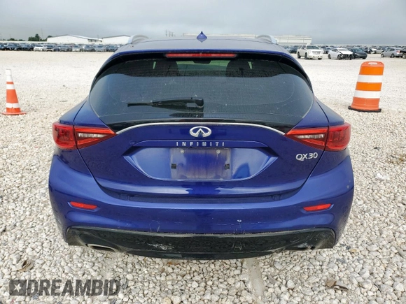 2019 Infiniti QX30 Luxe z VIN SJKCH5CP8KA009082, wystawiony jako Copart lot #62414445 z przebiegiem 66 447 mil mil oraz Szkoda całkowita • Salvage title. Historia ofert i sprzedaży dostępna na DreamBid. Obrazek 6.