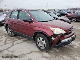 2007 Honda CR-V LX with VIN 5J6RE48357L011402, listed as a Copart auction lot 85162394 with 194,206 mi miles and Salvage Title. Bid and sale history available at carsss.com. Image 4.