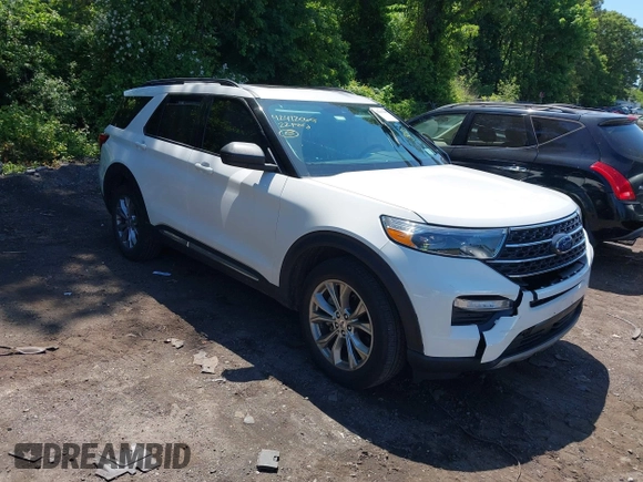 2022 Ford Explorer XLT with VIN 1FMSK8DH4NGC09379, listed as a IAAI auction lot 42412065 with 25,953 mi miles and . Bid and sale history available at DreamBid. Image 1.