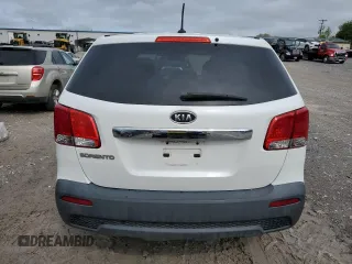 2011 Kia Sorento LX with VIN 5XYKT3A14BG022119, listed as a Copart auction lot 51996775 with 252,670 mi miles and Clean Title. Bid and sale history available at carsss.com. Image 6.