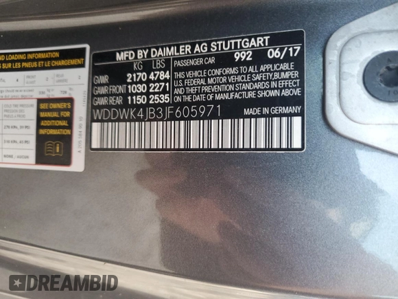 2018 Mercedes-Benz C 300 with VIN WDDWK4JB3JF605971, listed as a Copart auction lot 75221974 with Not Provided miles and Non Repairable. Bid and sale history available at DreamBid. Image 13.