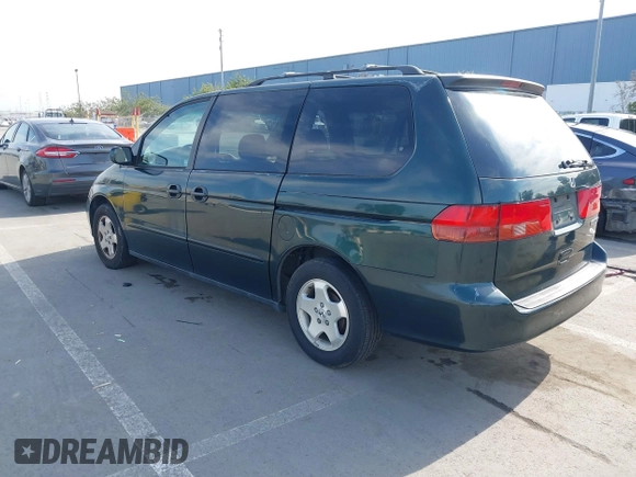 2000 Honda Odyssey EX with VIN 2HKRL186XYH528625, listed as a IAAI auction lot 41755831 with 132,227 mi miles and . Bid and sale history available at DreamBid. Image 2.