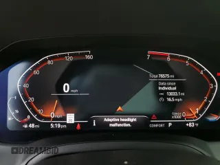 2020 BMW 3 Series 330i xDrive with VIN 3MW5R7J01L8B21498, listed as a Copart auction lot 49526285 with 76,575 mi miles and Salvage Title. Bid and sale history available at carsss.com. Image 9.