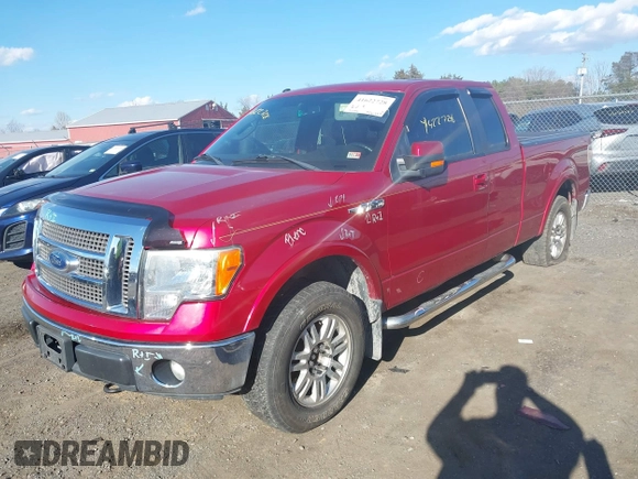 2011 Ford F-150 XL with VIN 1FTFX1EF3BFD22933, listed as a IAAI auction lot 41622728 with 171,661 mi miles. Bid and sale history available at carsss.com. Image 2.