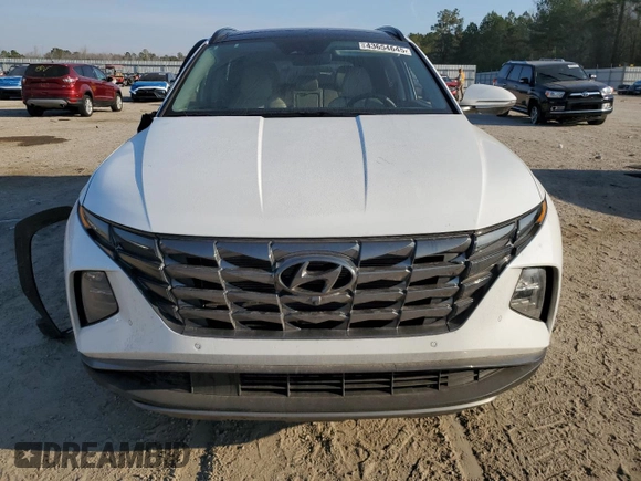 2024 Hyundai Tucson Limited with VIN 5NMJE3DE1RH389810, listed as a Copart auction lot 43654645 with 6,847 mi miles and Salvage Title. Bid and sale history available at carsss.com. Image 5.