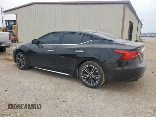 2017 Nissan Maxima S with VIN 1N4AA6AP8HC402865, listed as a Copart auction lot 55953805 with 93,760 mi miles and Salvage title. Bid and sale history available at DreamBid. Image 2.