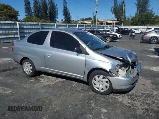 2000 Toyota ECHO with VIN JTDAT1230Y0081585, listed as a Copart auction lot 83421684 with Not Provided miles and Salvage Title. Bid and sale history available at DreamBid. Image 4.