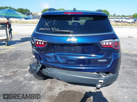 2021 Jeep Compass Latitude с VIN 3C4NJCBB9MT592610, выставлен на аукционе IAAI как лот 37480459 с пробегом 47 607 миль миль и . История ставок и продаж доступна на DreamBid. Изображение 17.