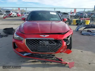 2020 Genesis G70 2.0T with VIN KMTG44LA7LU045224, listed as a IAAI auction lot 41273738 with 31,101 mi miles. Bid and sale history available at carsss.com. Image 12.