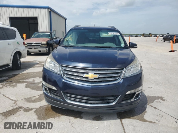 2016 Chevrolet Traverse LT with VIN 1GNKRGKD8GJ256423, listed as a Copart auction lot 57565325 with 95,729 mi miles and Salvage title. Bid and sale history available at DreamBid. Image 5.