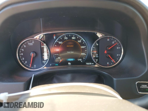 2019 GMC Acadia Denali with VIN 1GKKNXLS0KZ146806, listed as a Copart auction lot 56563315 with 78,238 mi miles and Salvage title. Bid and sale history available at DreamBid. Image 9.
