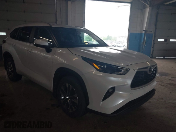 2023 Toyota Highlander L z VIN 5TDKDRBH9PS039746, wystawiony jako IAAI lot #42235258 z przebiegiem 4 513 mil mil oraz . Historia ofert i sprzedaży dostępna na DreamBid. Obrazek 1.
