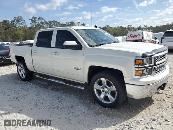2015 Chevrolet Silverado 1500 LT with VIN 3GCPCREH9FG177238, listed as a Copart auction lot 49157355 with 126,330 mi miles and Salvage Title. Bid and sale history available at DreamBid. Image 4.