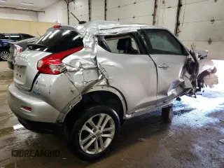 2012 Nissan Juke SL with VIN JN8AF5MR9CT106589, listed as a Copart auction lot 66331734 with Not Provided miles and Clean Title. Bid and sale history available at carsss.com. Image 3.
