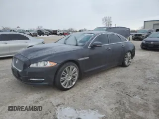 2013 Jaguar XJ with VIN SAJWA1C70D8V41578, listed as a Copart auction lot 89080585 with 76,063 mi miles and Salvage Title. Bid and sale history available at DreamBid. Image 1.