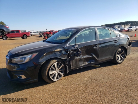 2018 Subaru Legacy Limited with VIN 4S3BNAN67J3012742, listed as a Copart auction lot 49992335 with 162,897 mi miles and Salvage Title. Bid and sale history available at carsss.com. Image 1.