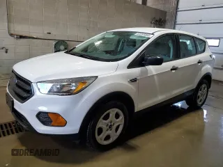 2017 Ford Escape S with VIN 1FMCU0F73HUC50466, listed as a Copart auction lot 63255885 with 80,970 mi miles and Salvage title. Bid and sale history available at DreamBid. Image 1.