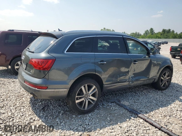 2012 Audi Q7 Premium Plus with VIN WA1LMAFEXCD007281, listed as a Copart auction lot 64608865 with 155,575 mi miles and Clean title. Bid and sale history available at DreamBid. Image 3.