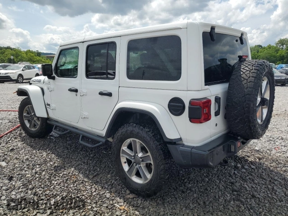 2019 Jeep Wrangler Unlimited Sahara z VIN 1C4HJXEG7KW561052, wystawiony jako Copart lot #58435725 z przebiegiem 72 777 mil mil oraz Szkoda całkowita • Salvage title. Historia ofert i sprzedaży dostępna na DreamBid. Obrazek 2.