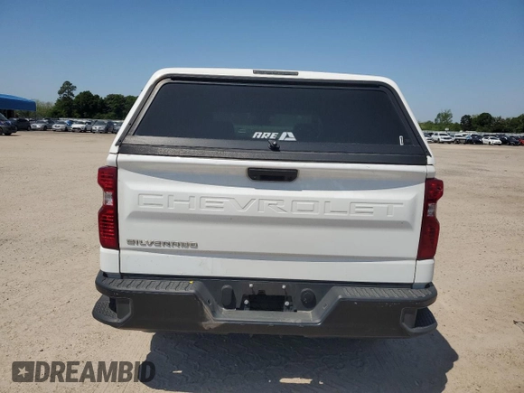 2023 Chevrolet Silverado 1500 Work Truck with VIN 3GCNAAEK0PG340578, listed as a Copart auction lot 52516395 with 51,742 mi miles and Clean Title. Bid and sale history available at DreamBid. Image 6.