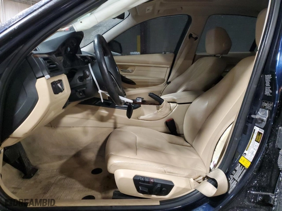 2014 BMW 3 Series 335i xDrive with VIN WBA3B9G55ENR91166, listed as a Copart auction lot 41929685 with 100,690 mi miles and Salvage Title. Bid and sale history available at carsss.com. Image 7.